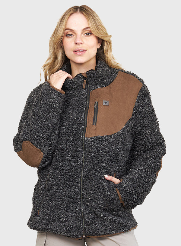 Chaqueta Chiporro Lumber Heather Black (Mujer)