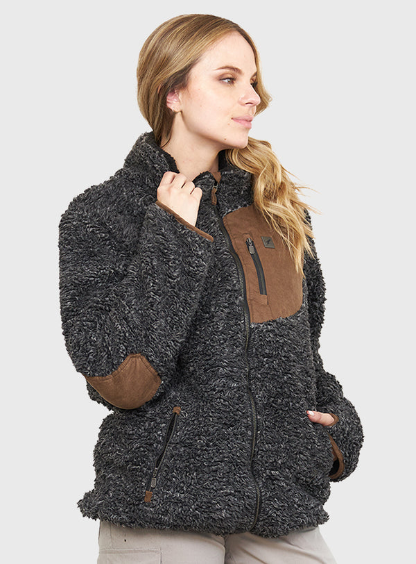 Chaqueta Chiporro Lumber Heather Black (Mujer)