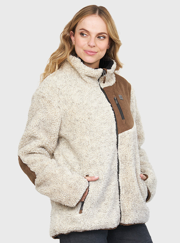 Chaqueta Chiporro Lumber Heather Beige (Mujer)