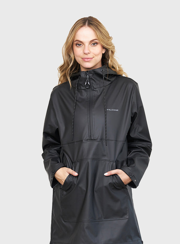 Chaqueta Impermeable Walking Patrol Black (Mujer)