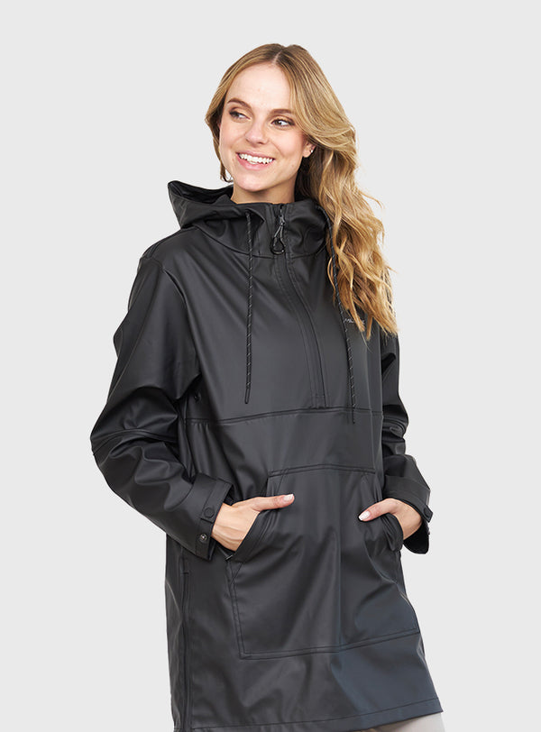 Chaqueta Impermeable Walking Patrol Black (Mujer)