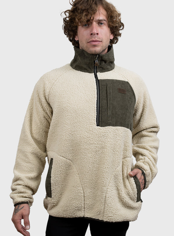 Polerón Sherpa Nomadic Beige (Hombre)