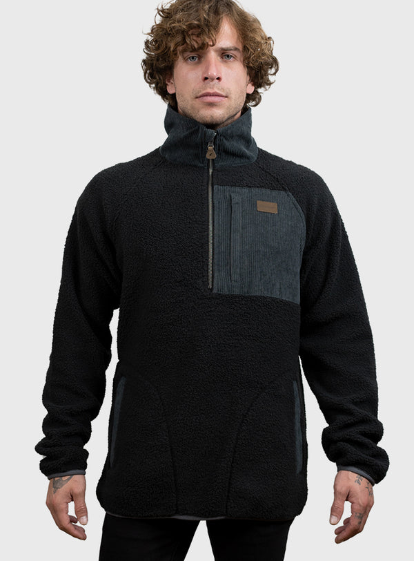 Polerón Sherpa Nomadic Black (Hombre)