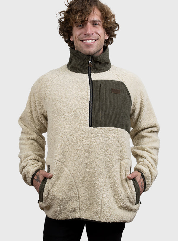 Polerón Sherpa Nomadic Beige (Hombre)