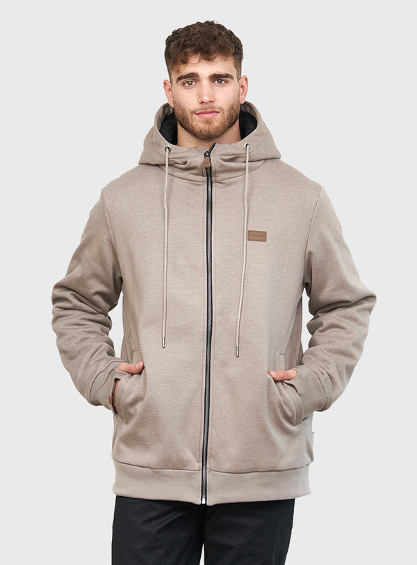 Polerón con Sherpa Ride Season V2 Taupe (Hombre)