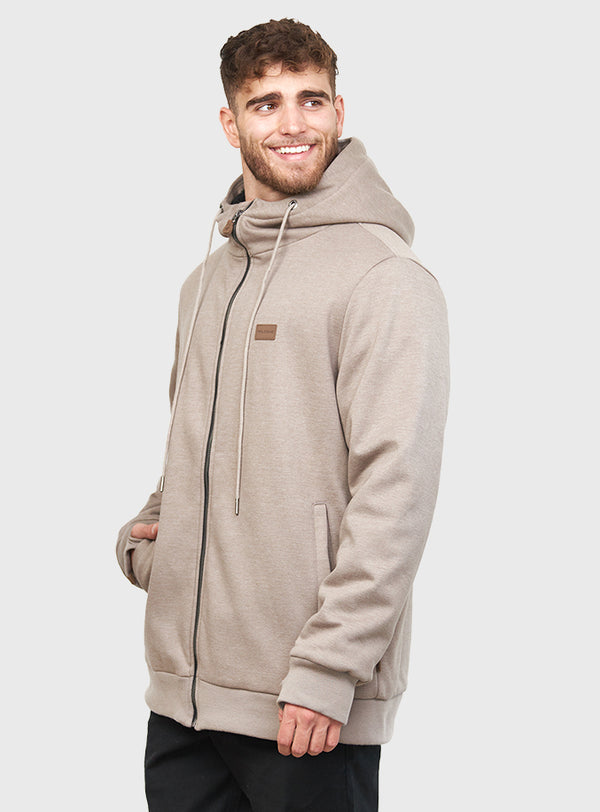 Polerón con Sherpa Ride Season V2 Taupe (Hombre)