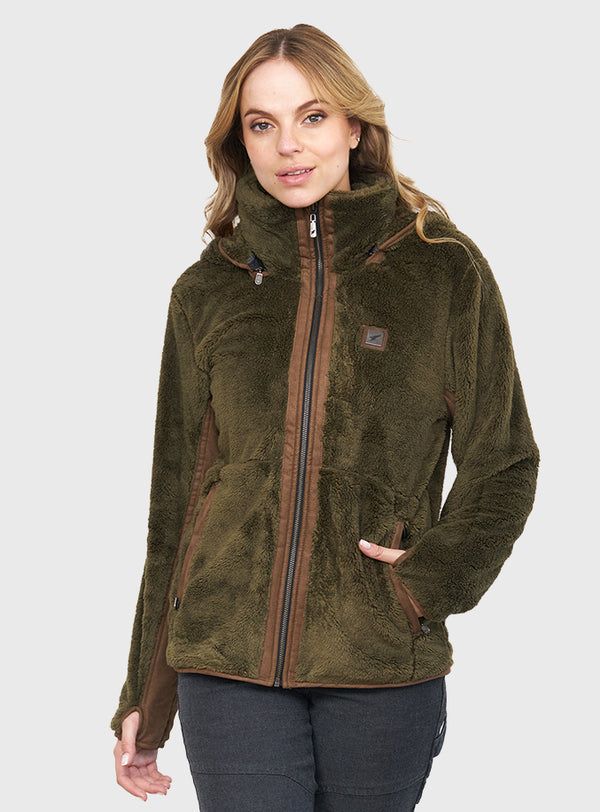 Chaqueta Shaggy Lander Moss Green (Mujer)