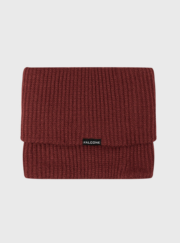 Cuello Tejido Outing Burdeo