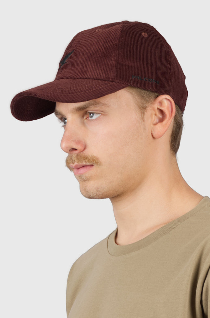 Gorro Corduroy All Day Burdeo