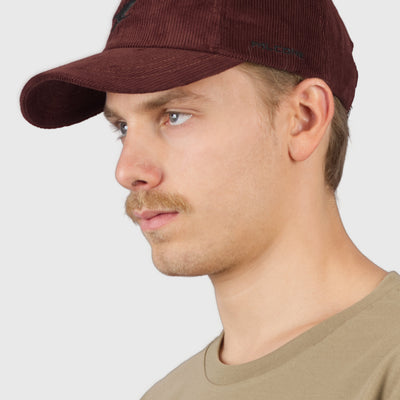 Gorro Corduroy All Day Burdeo