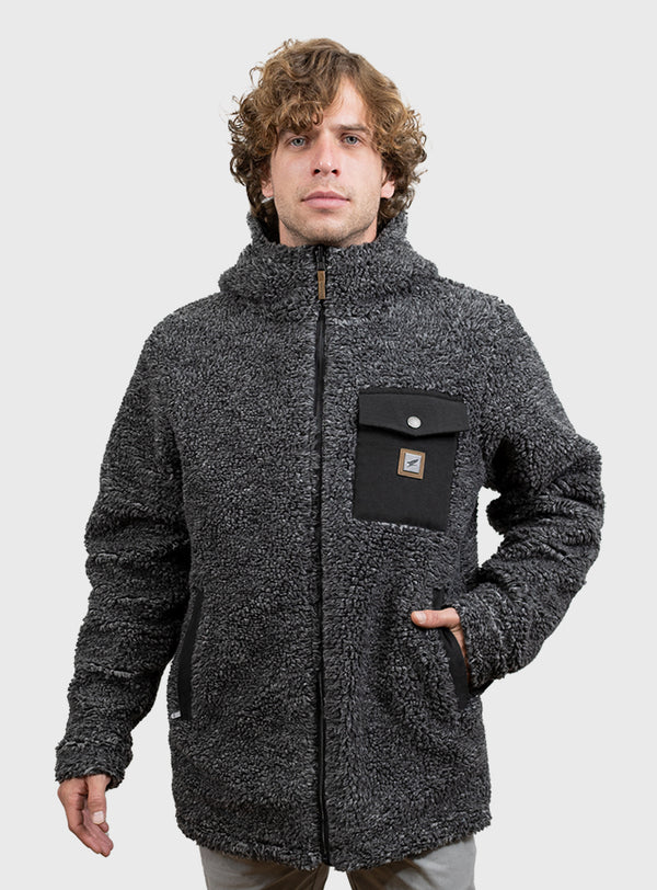 Chaqueta Canvas Reversible Woodstone V2 Black (Hombre)