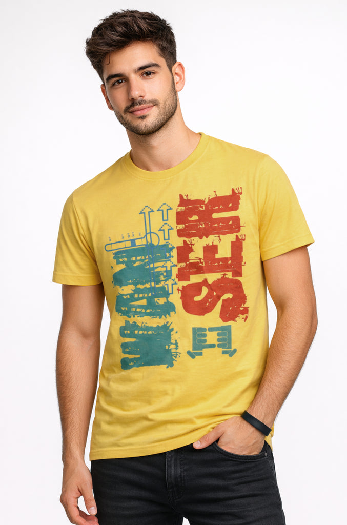 Polera Casual Wanser Yellow (Hombre)