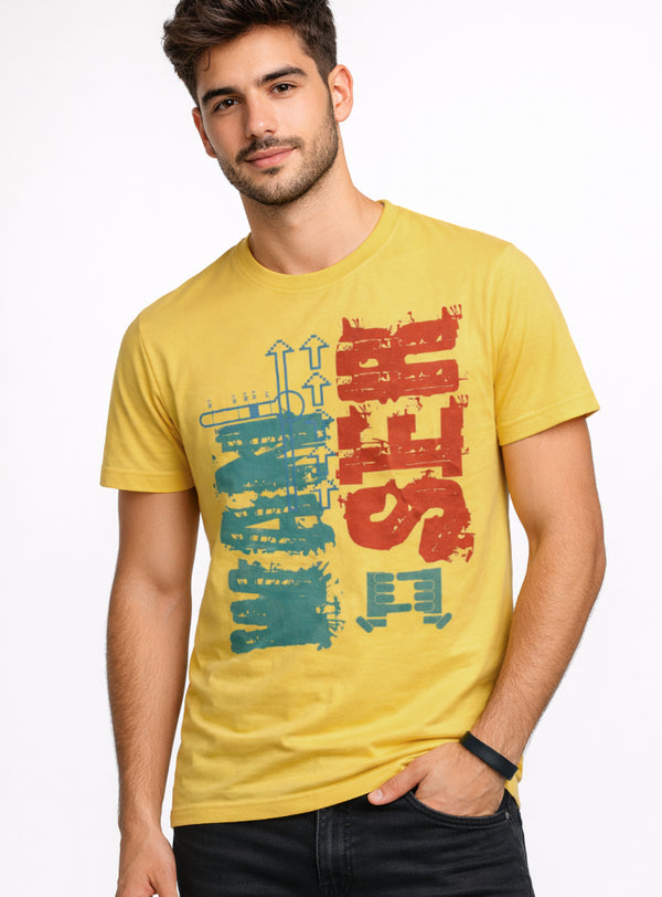 Polera Casual Wanser Yellow (Hombre)