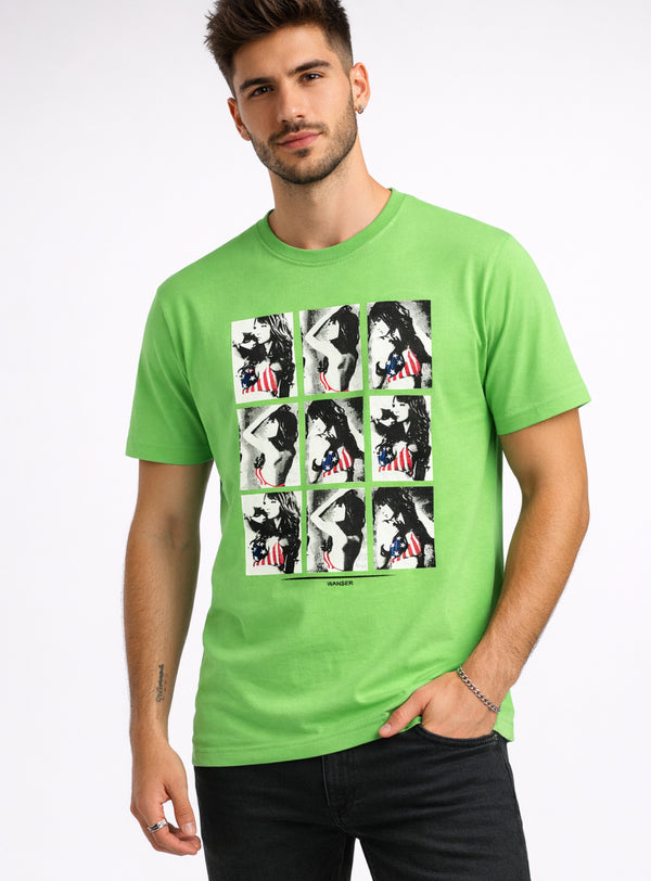 Polera Casual Wanser Green (Hombre)