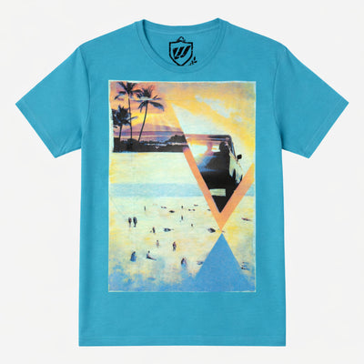 Polera Casual Wanser Light blue (Hombre)