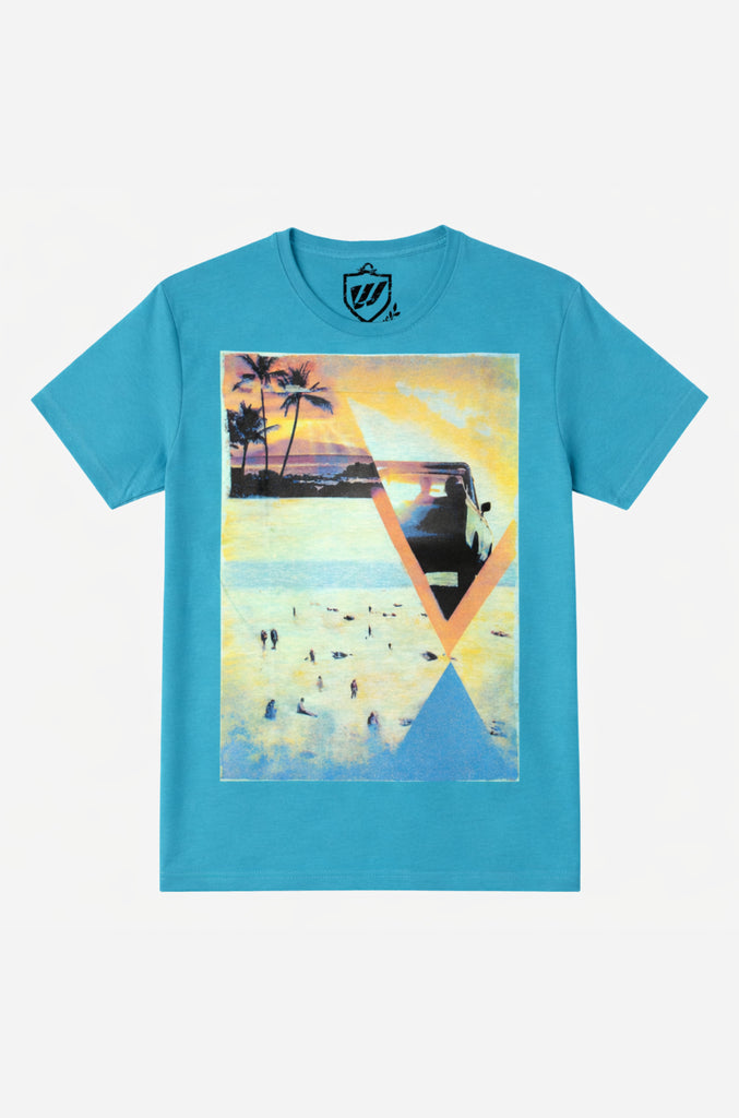 Polera Casual Wanser Light blue (Hombre)