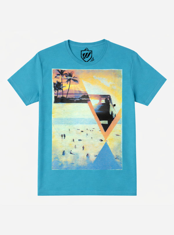 Polera Casual Wanser Light blue (Hombre)