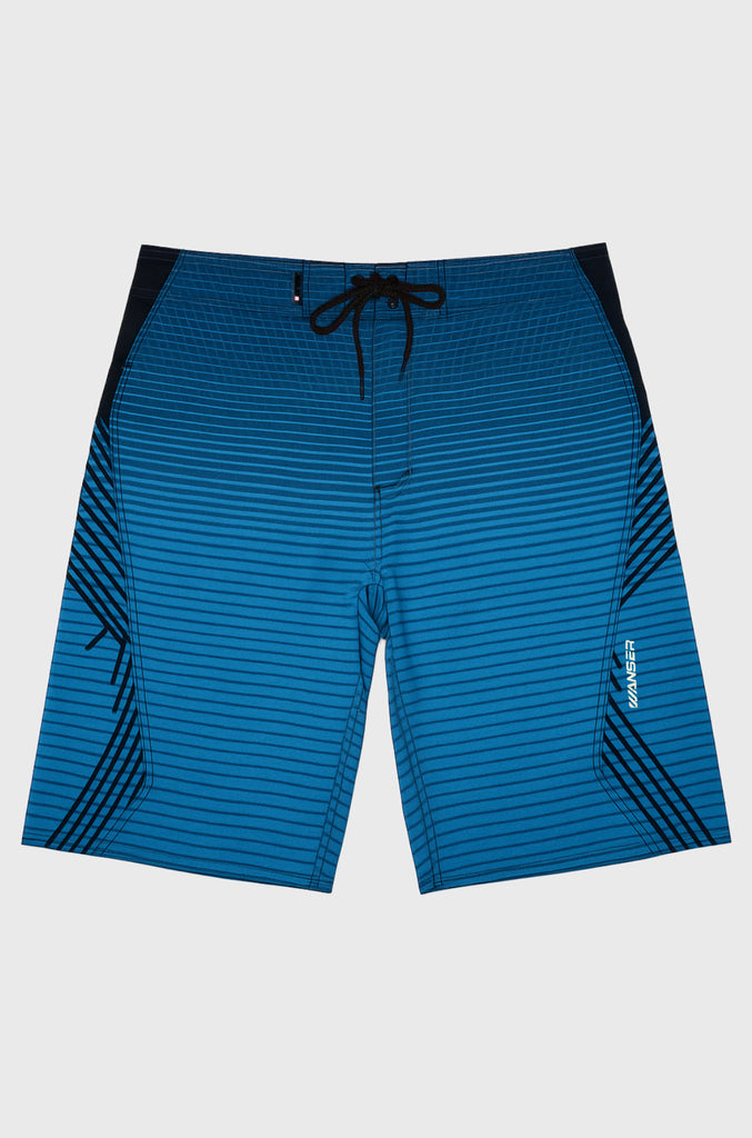 Traje De Baño Listado V3 Blue (Hombre)