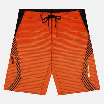 Traje De Baño Listado V3 Orange (Hombre)