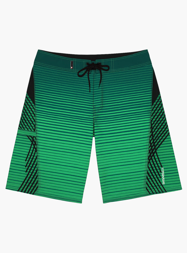 Traje De Baño Listado V3 Green (Hombre)