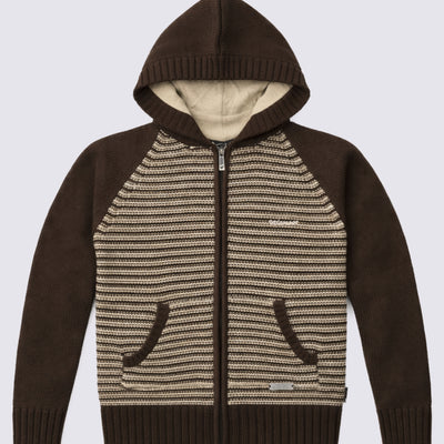 Chaleco Tejido Clásico Wanser Brown (Niño)