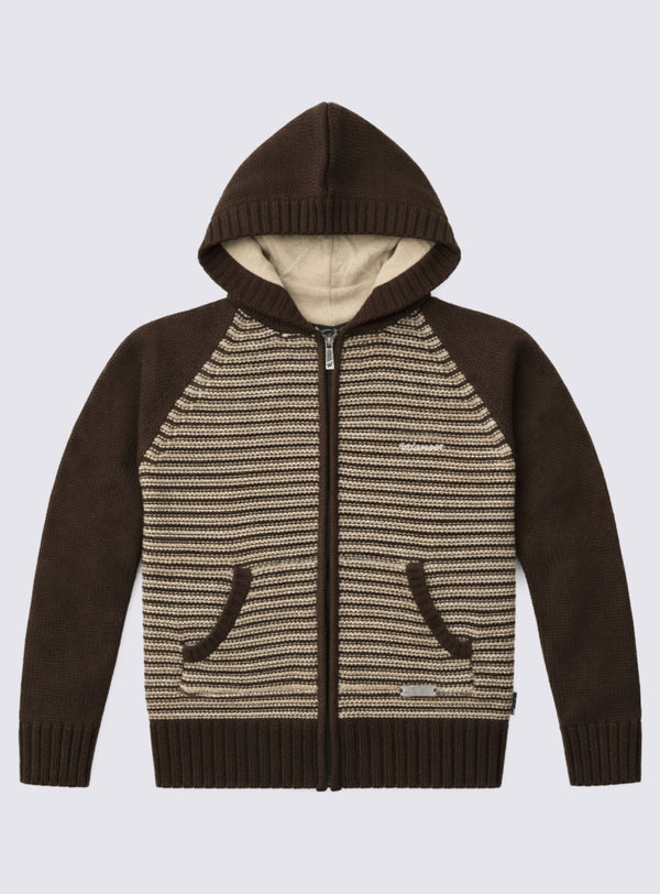 Chaleco Tejido Clásico Wanser Brown (Niño)