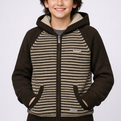 Chaleco Tejido Clásico Wanser Brown (Niño)