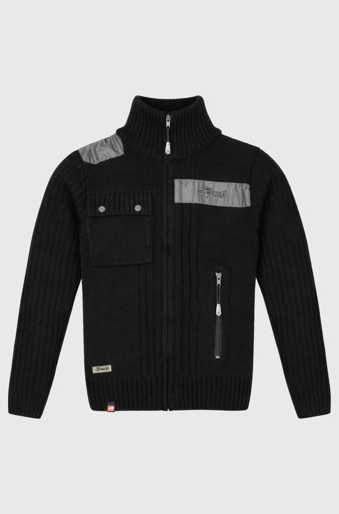 Chaleco Tejido Clásico Bross Black (Niño)