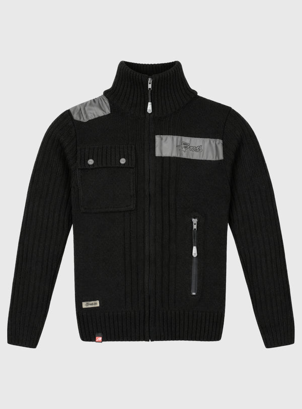 Chaleco Tejido Clásico Bross Black (Niño)