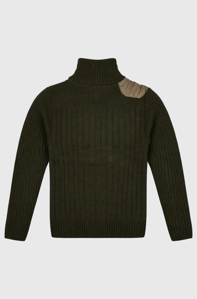 Chaleco Tejido Clásico Bross Green (Niño)