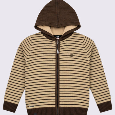 Chaleco Tejido Clásico Bross Brown (Niño)