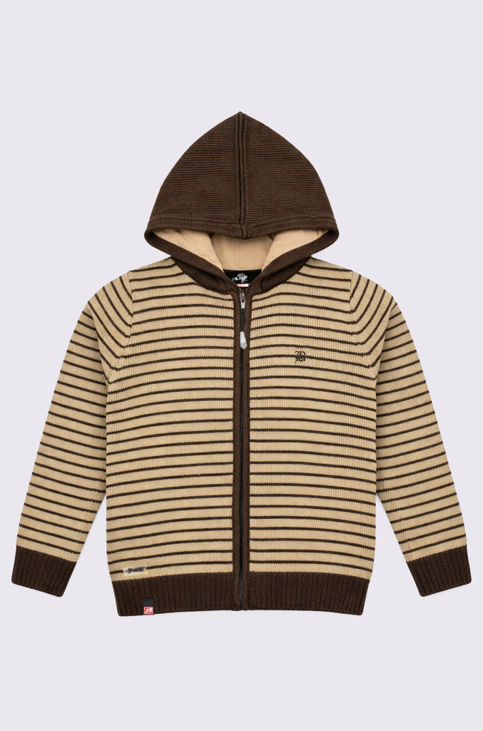 Chaleco Tejido Clásico Bross Brown (Niño)