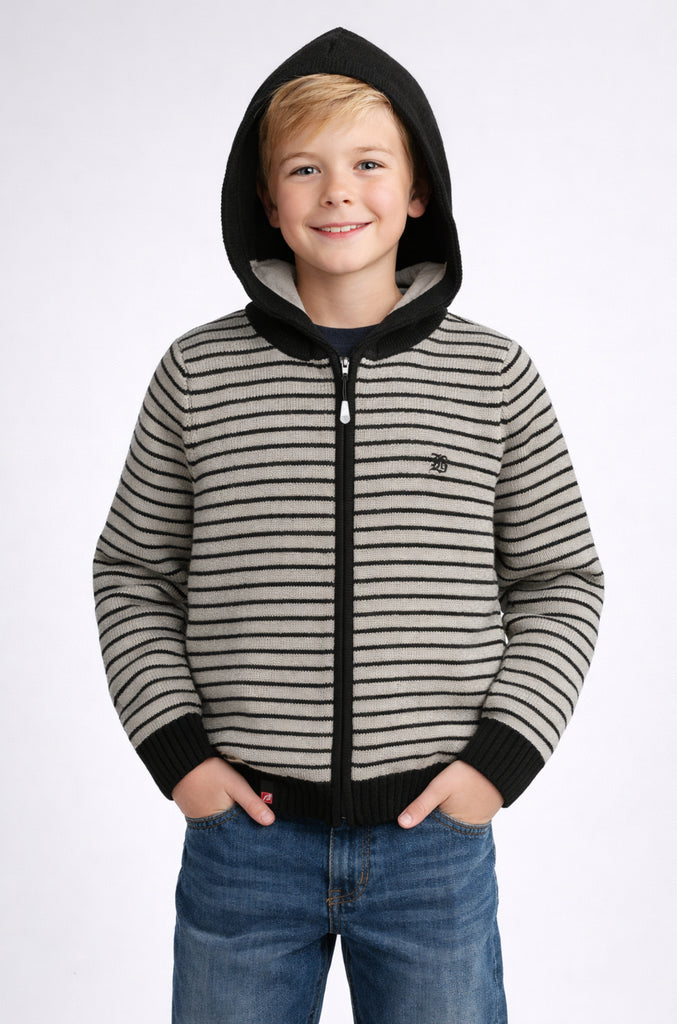 Chaleco Tejido Clásico Bross Gray (Niño)