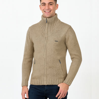 Chaleco Tejido Wanser Beige (Hombre)