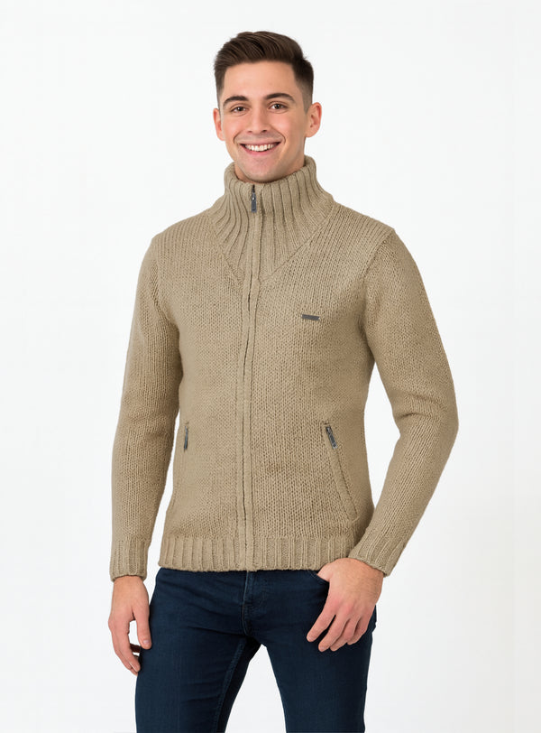 Chaleco Tejido Wanser Beige (Hombre)