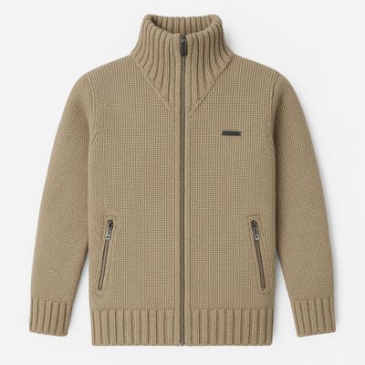 Chaleco Tejido Wanser Beige (Hombre)