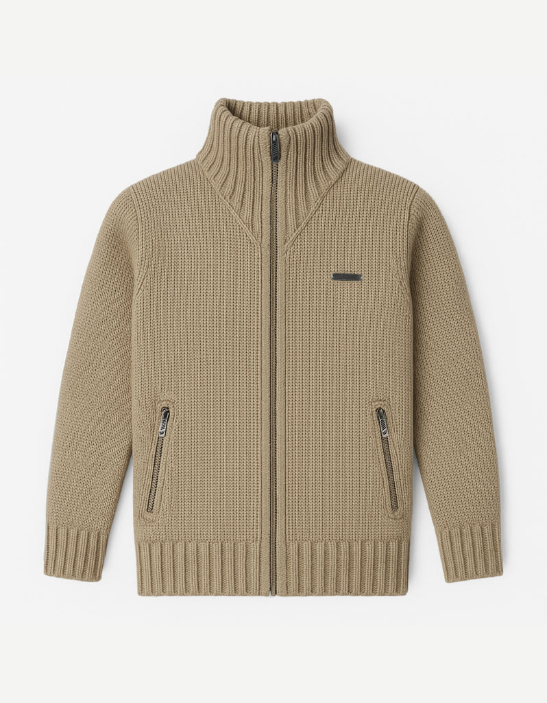 Chaleco Tejido Wanser Beige (Hombre)