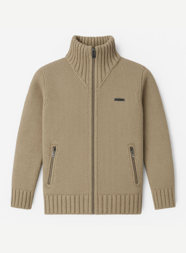 Chaleco Tejido Wanser Beige (Hombre)
