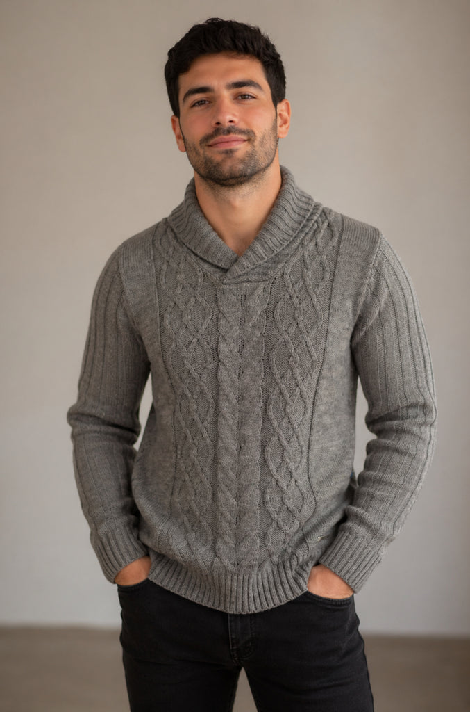 Chaleco Tejido Wanser Gray (Hombre)