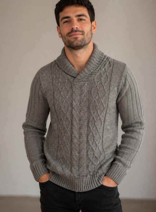 Chaleco Tejido Wanser Gray (Hombre)