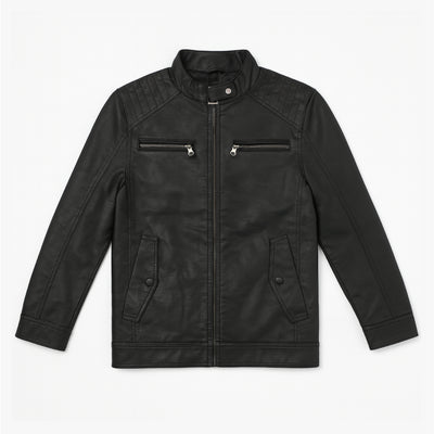 Chaqueta Ecocuero V1 Black (Niño)