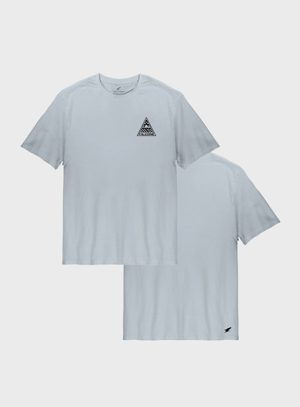 Polera Orgánica On The Road V2 Light Blue (Hombre)