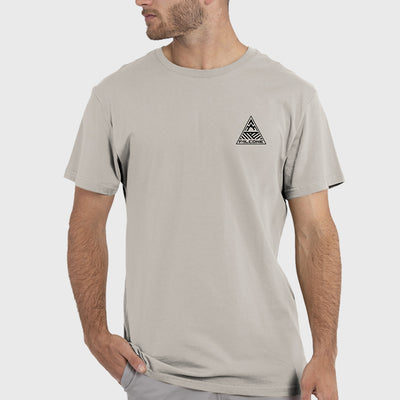 Polera Orgánica On The Road V2 Taupe (Hombre)