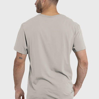 Polera Orgánica On The Road V2 Taupe (Hombre)