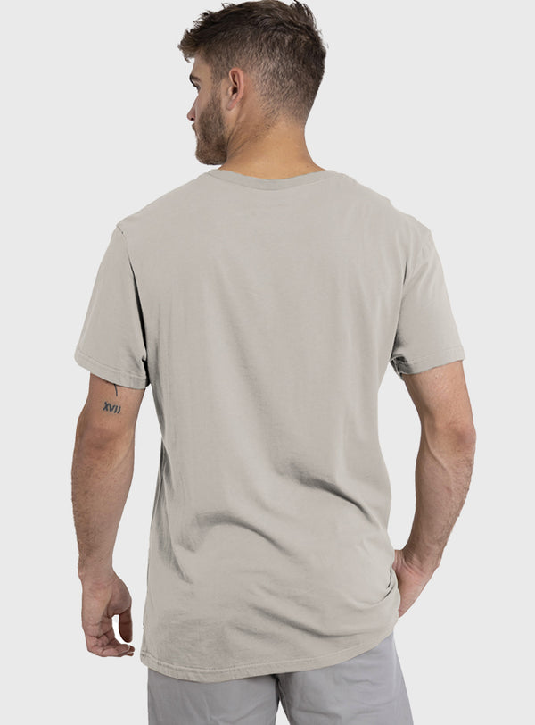 Polera Orgánica On The Road V2 Taupe (Hombre)