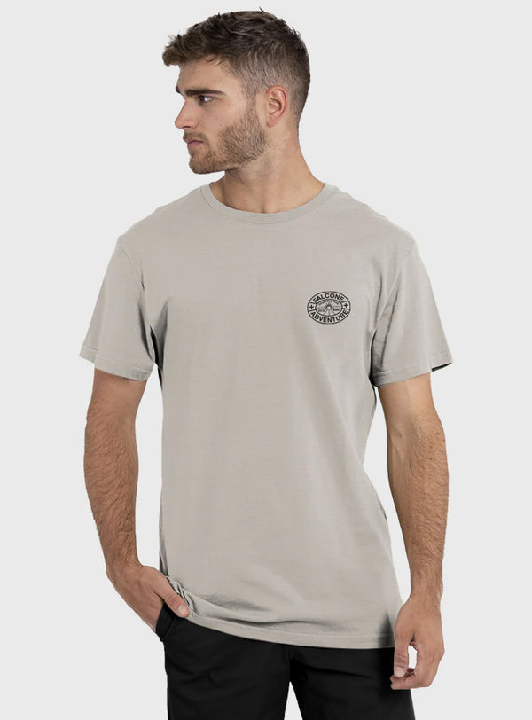 Polera Orgánica Soul Mind Taupe (Hombre)