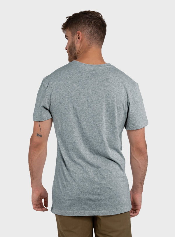 Polera Orgánica Classic Logo Gray (Hombre)