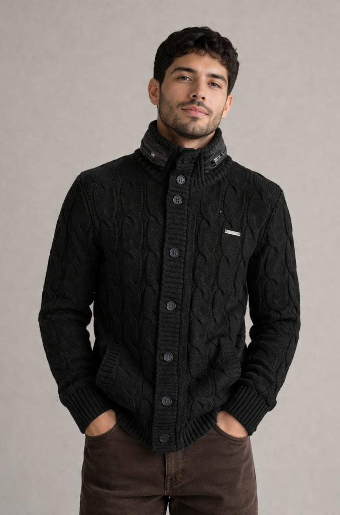 Chaleco Tejido Wanser Black (Hombre)