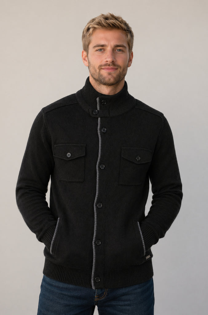 Chaleco Tejido Wanser Black (Hombre)