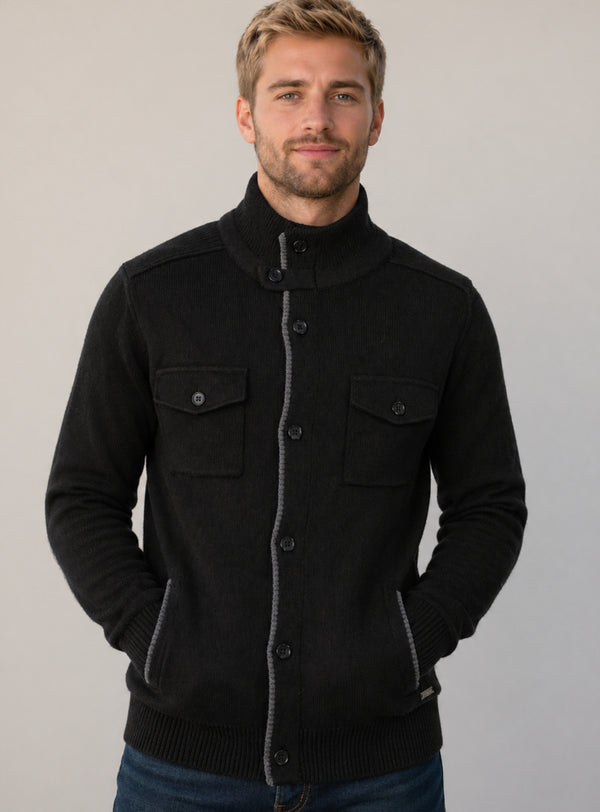 Chaleco Tejido Wanser Black (Hombre)